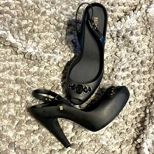 Melissa Shoes Women's Melissa Ultragirl Heel Special black Pump SIZE 10
